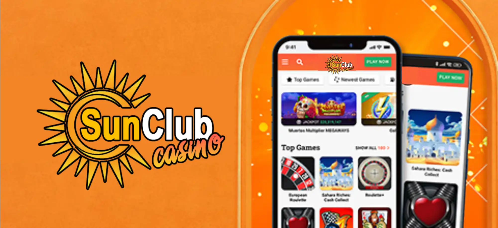 SunClub Casino App Screenshot